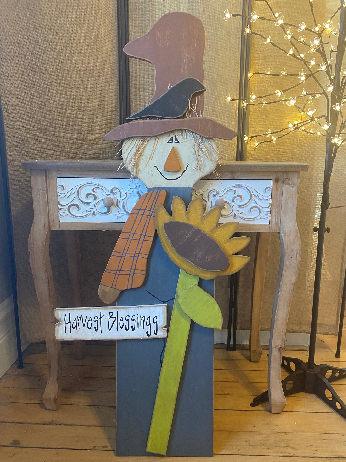 Harvest Blessings Scarecrow